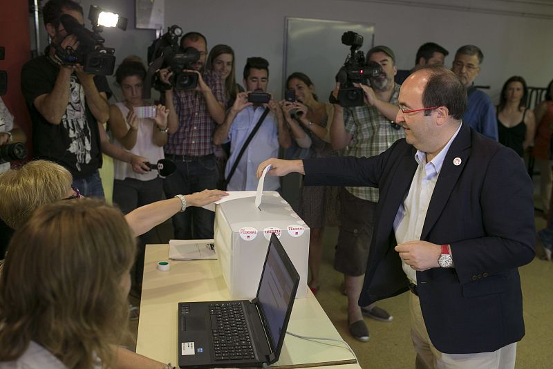 Miquel Iceta, nuevo primer secretario del PSC con el 85,04% de los votos