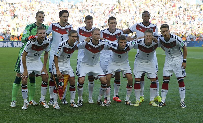 Así jugó Alemania la final del Mundial 2014