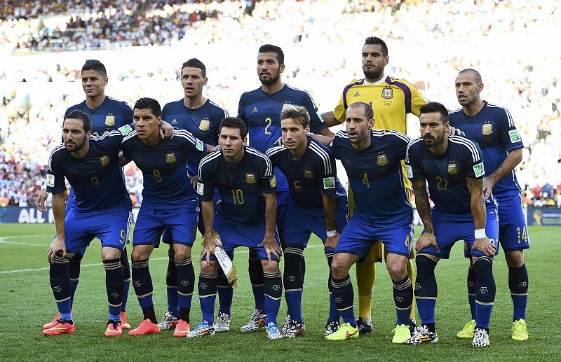Así jugó Argentina la final del Mundial 2014
