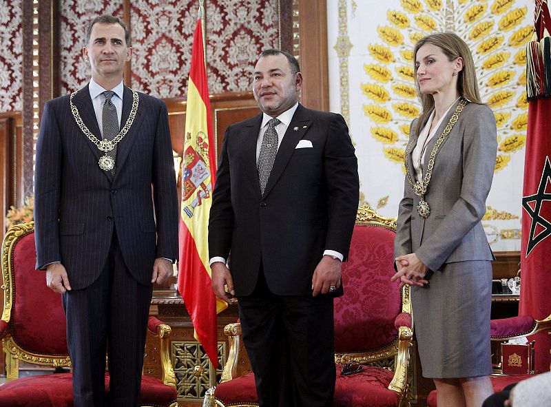Mohamed VI comunica al rey que ratifica el acuerdo de pesca en la primera visita de Felipe VI