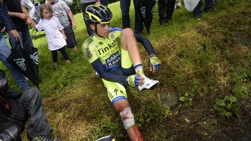 Contador no tendrá que operarse de la fractura que le hizo abandonar el Tour de Francia