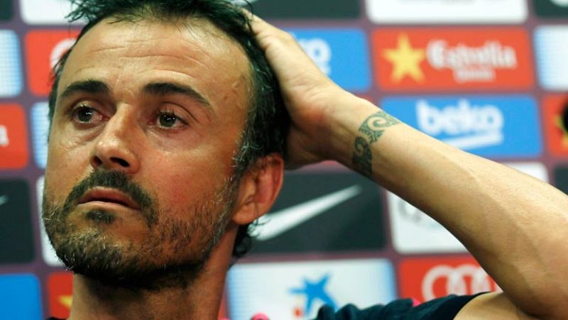 Luis Enrique: "Queremos ser fieles al Barcelona sin ser previsibles"