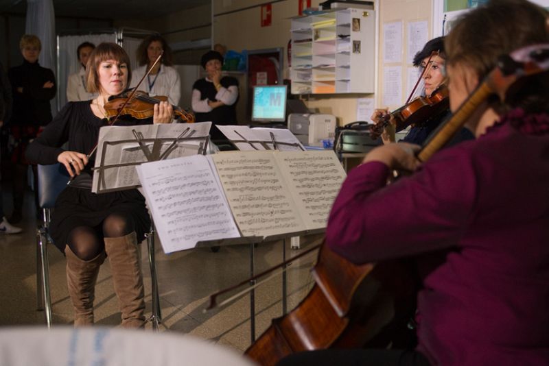 Msica en el Hospital Clnico