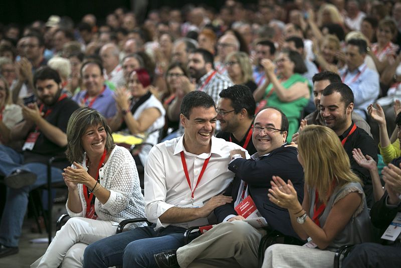 El Congreso del PSC ratifica por unanimidad a Miquel Iceta como primer secretario