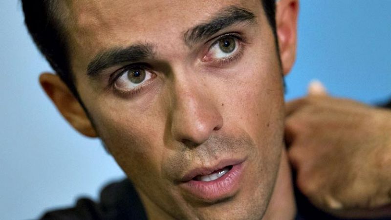 Alberto Contador en TVE: "Me resulta muy difícil ver el Tour por la tele"
