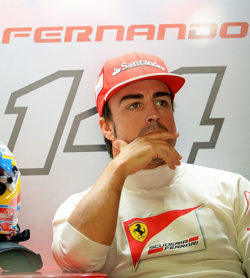 Alonso: "Me gustaría estar luchando por el podio, pero es lo que toca"