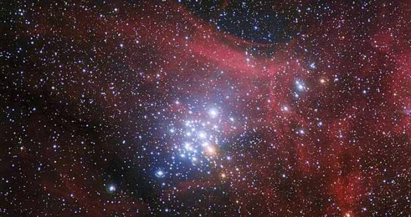 El Observatorio Europeo Austral capta un conjunto de estrellas en la Constelación de Carina