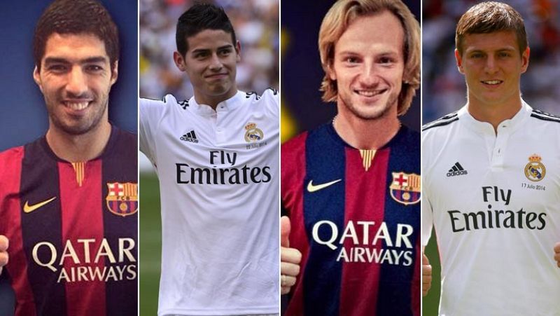 Madrid y Barça, los reyes del mercado de fichajes