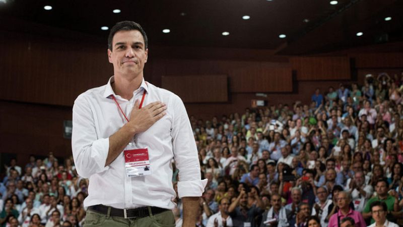Sánchez dice que el PSOE "está haciendo historia" y apuesta por cambiarlo "de abajo arriba"