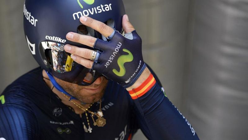 La contrarreloj deja a Valverde sin el podio del Tour de Francia 2014