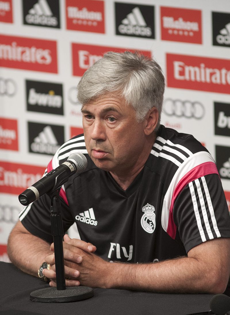 Ancelotti: "No vamos a buscar otro delantero porque no lo necesitamos"
