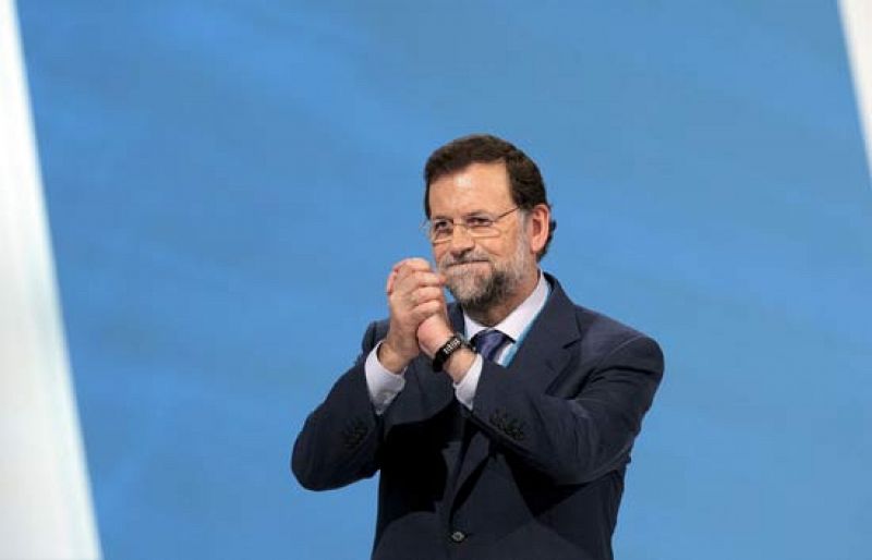 Rajoy reelegido presidente del PP con el 84,24% de los votos, un 14% menos que en 2004