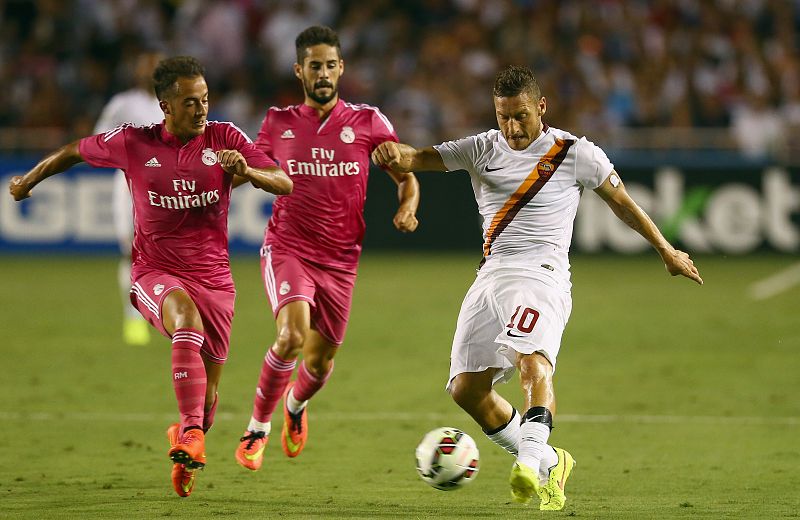 Derrota ante la Roma y eliminación del Real Madrid en la Internacional Champions Cup