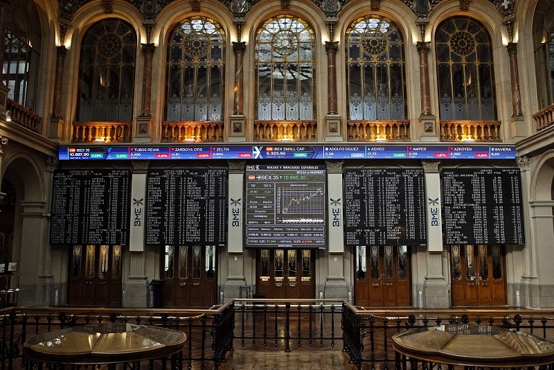 El IBEX 35 sube un 0,33% hasta 10.937 puntos, con las constructoras liderando las caídas