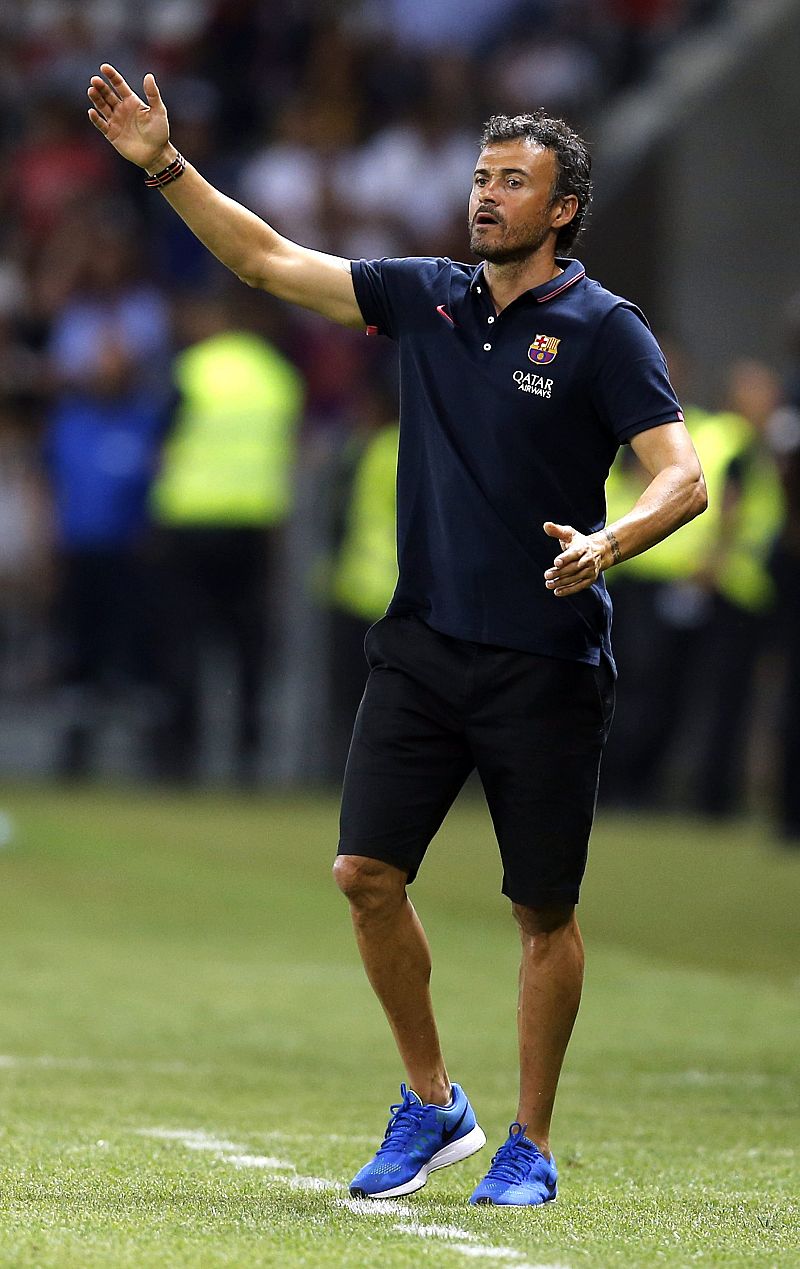 Luis Enrique: "Xavi está en su mejor versión"