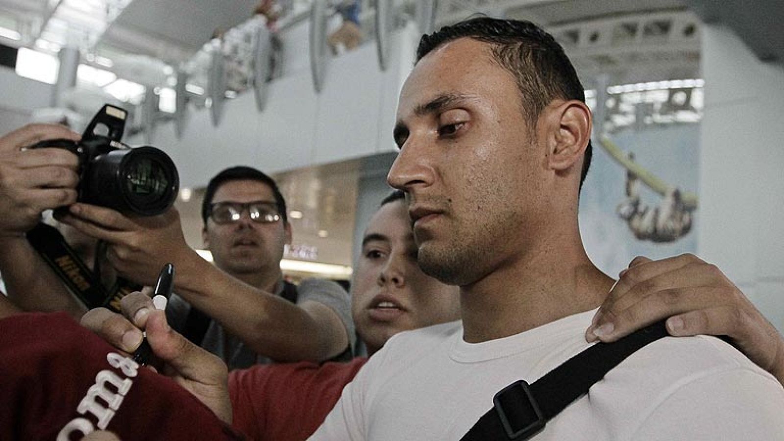 Keylor Navas: "Trabajaré con humildad, como siempre"