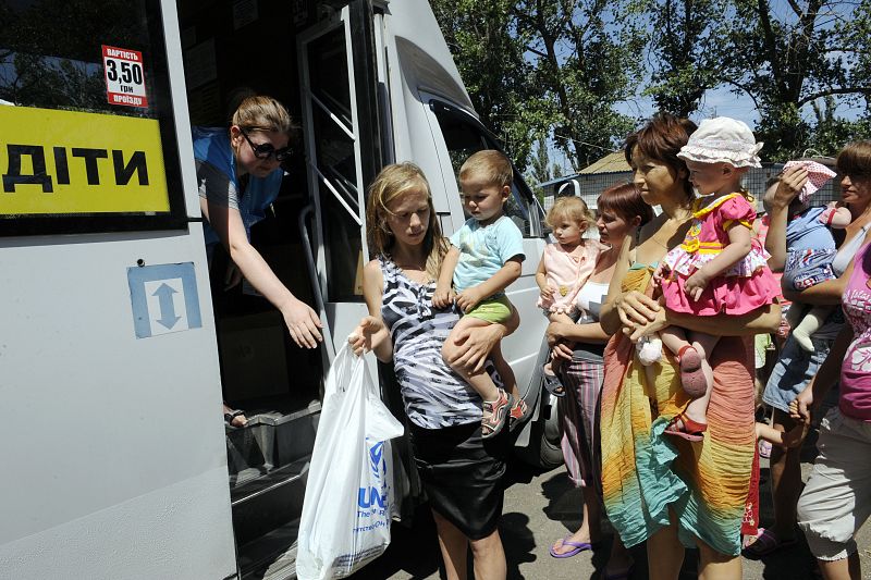 Ucrania anuncia corredores humanitarios en el este del país para la evacuación de civiles