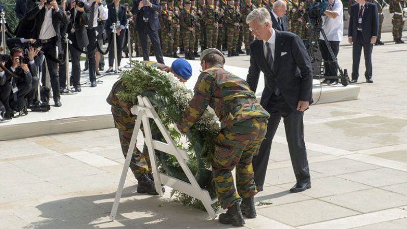 Europa conmemora en Bélgica el centenario de la Primera Guerra Mundial