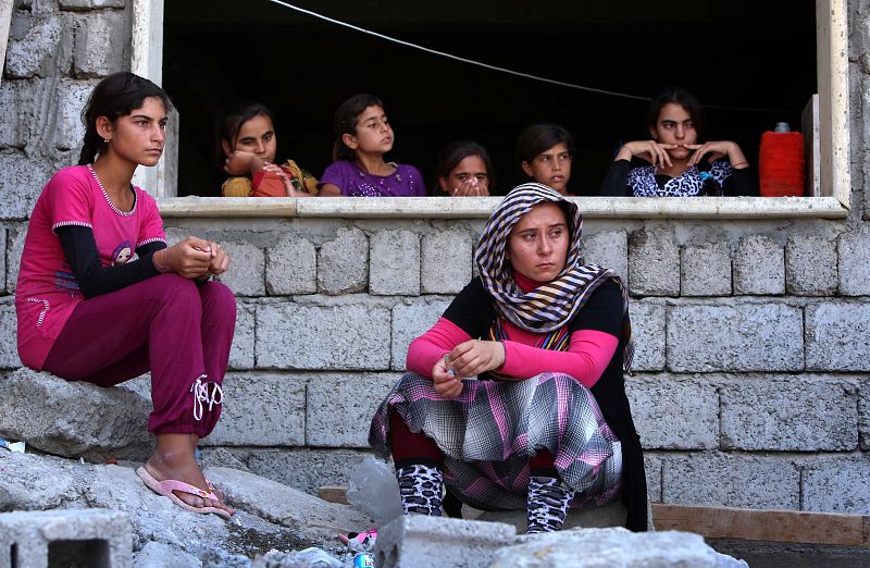 Cuarenta niños iraquíes mueren tras la toma de Sinyar por los yihadistas