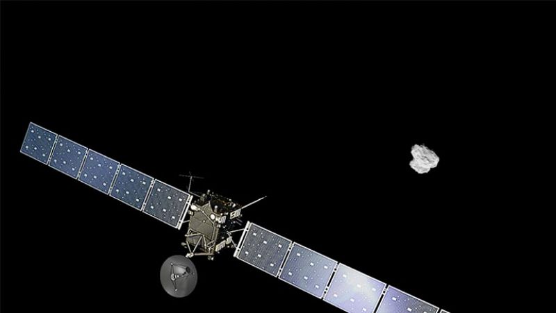 La sonda Rosetta llega con éxito a la órbita del cometa 67P/Churyumov-Gerasimenko