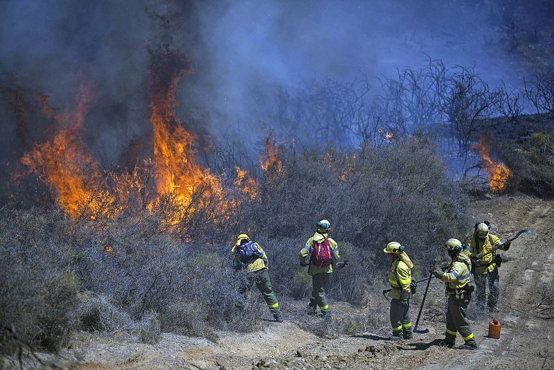 En alerta el sur peninsular por "riesgo extremo" de incendios por la subida de temperaturas