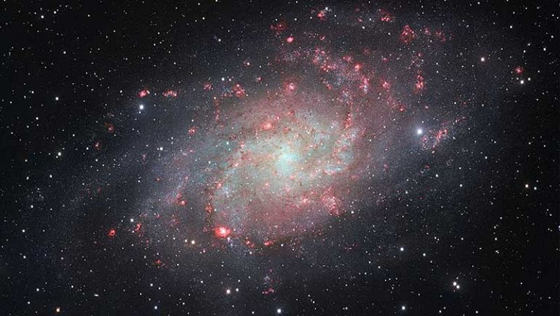 La galaxia Messier 33, captada al detalle por el telescopio VST