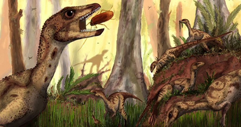 Descubierto un nuevo dinosaurio en Venezuela que era un animal social