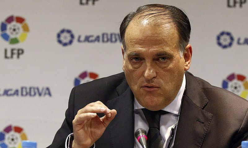 Tebas: "El Murcia es reincidente en incumplimiento con la Agencia Tributaria"