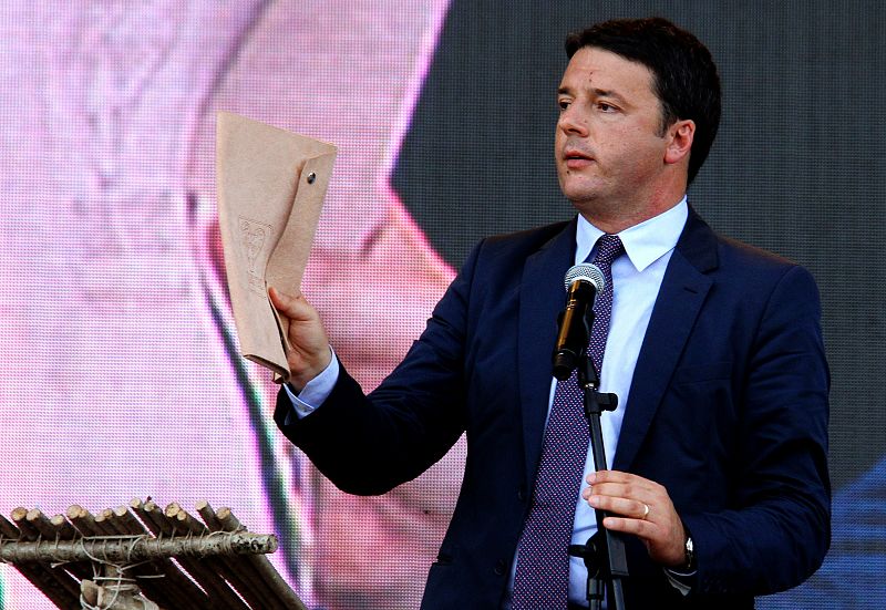 Matteo Renzi: "Las reformas las decidiré yo, no la troika ni el BCE ni la Comisión Europea"