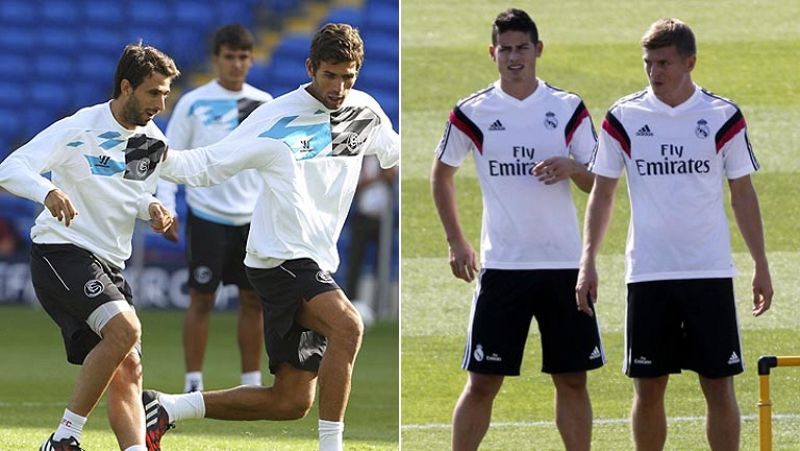 Kroos y James, titulares en el Real Madrid; Bacca jugará de inicio en el Sevilla