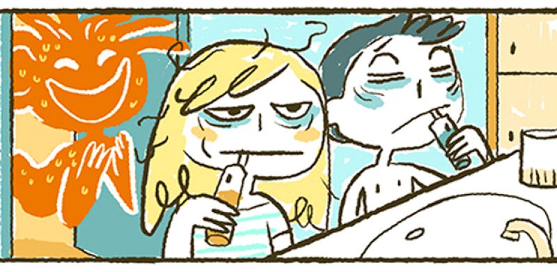 'Caniculadas', un webcómic veraniego hecho por siete autoras