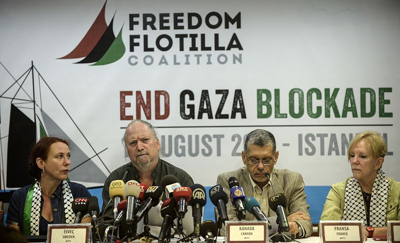 La Flotilla de la Libertad desafía de nuevo a Israel y navegará hasta Gaza pese al bloqueo