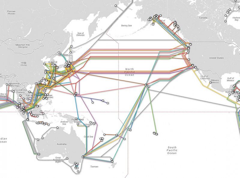 Nuevos cables submarinos conectarán Japón con Estados Unidos y Europa en 2016