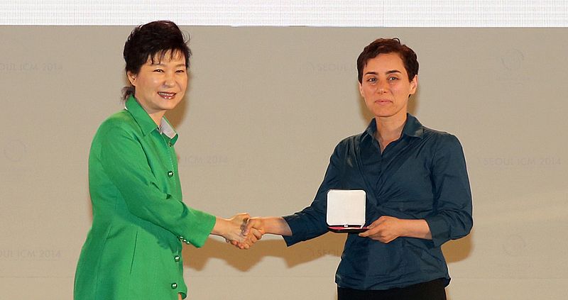 La iraní Maryam Mirzakhani, primera mujer en ganar el "Nobel" de matemáticas