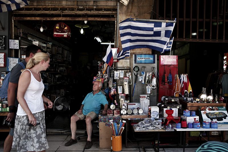 Grecia se contrajo un 0,2% entre abril y junio, su menor caída desde el tercer trimestre de 2008
