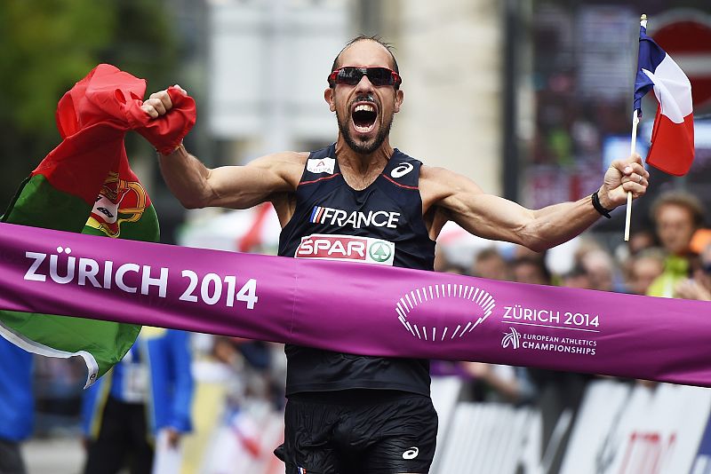 Diniz completa el 'hat trick' en 50 km. marcha con récord del mundo