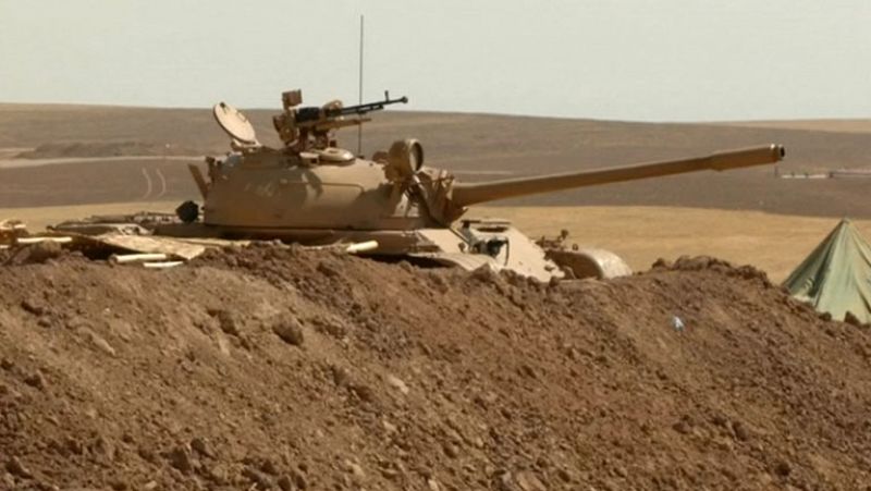 EE.UU. y las tropas kurdas bombardean posiciones yihadistas en la presa de Mosul
