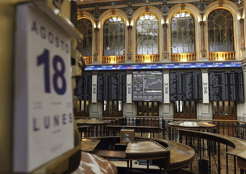 El IBEX 35 sube un 1,28% y recupera los 10.300 puntos por la menor tensión en Ucrania