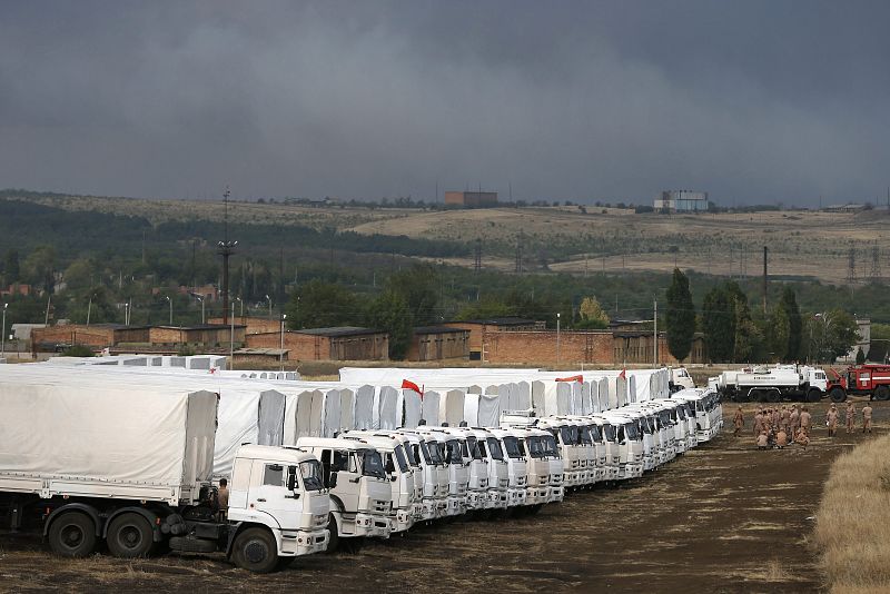 Rusia y la Cruz Roja acuerdan agilizar el envío de la ayuda humanitaria al este de Ucrania