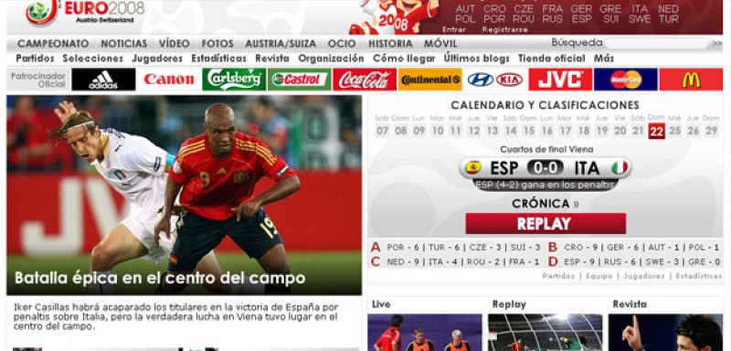 La Eurocopa más vista de la historia en internet