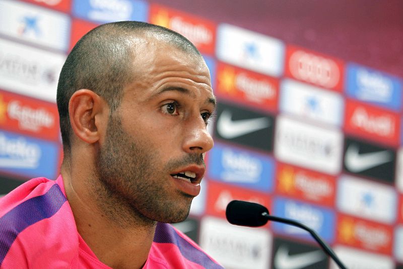 Mascherano: "El club cree que todavía puedo aportarle cosas al equipo"