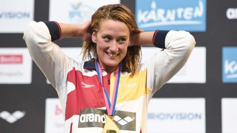 Mireia Belmonte, campeona de Europa en los 1.500 libre