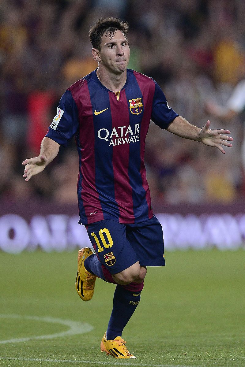 Messi lidera el plácido debut liguero del Barça