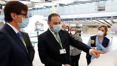 Ábalos, en Barajas: "Madrid no puede anticipar un mensaje de que por aquí puede venir el mal"