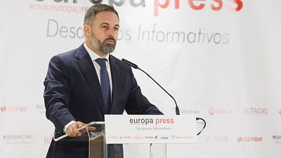 Abascal asegura que si gobiernan PP y Vox volverán las tensiones a Cataluña y podrán ser "peores" que en 2017