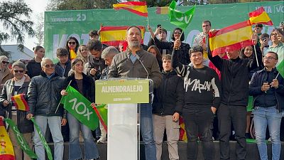 Abascal pide al PP en Almendralejo que registre una moción de censura y sentar a Sánchez "en el banquillo"