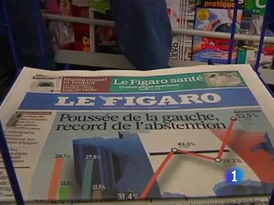 La abstención gana las regionales y el centro-derecha de Sarkozy pierde