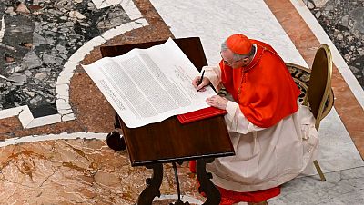 El acta funeraria del papa: "Quiso tener siempre en el corazón a los más pobres del mundo"