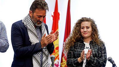 La activista Ahed Tamimi denuncia que en las cárceles israelíes hay más de 350 niños palestinos