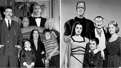 Los Addams y los Munsters, las familias más terroríficamente divertidas de la televisión